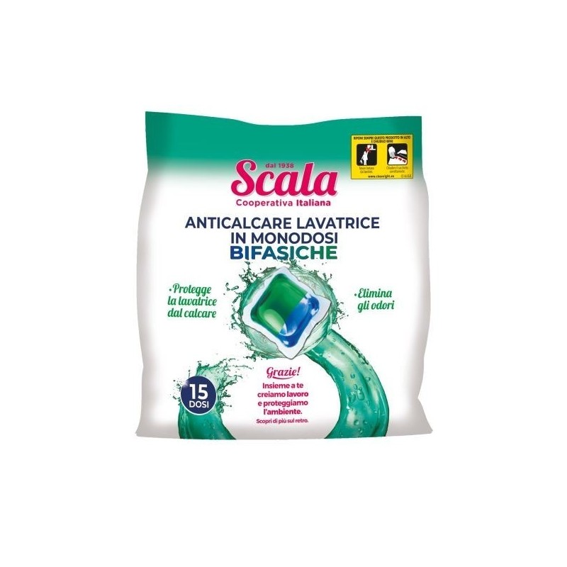 SCALA ANTICALCARE LAVATRICE MONODOSE 15 PZ