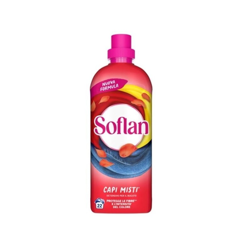 SOFLAN LIQUIDO CAPI MISTI 22 LAV. 900ML