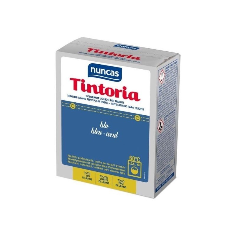 NUNCAS TINTORIA COLORANTE LIQ. TESSUTI BLU 100 ML