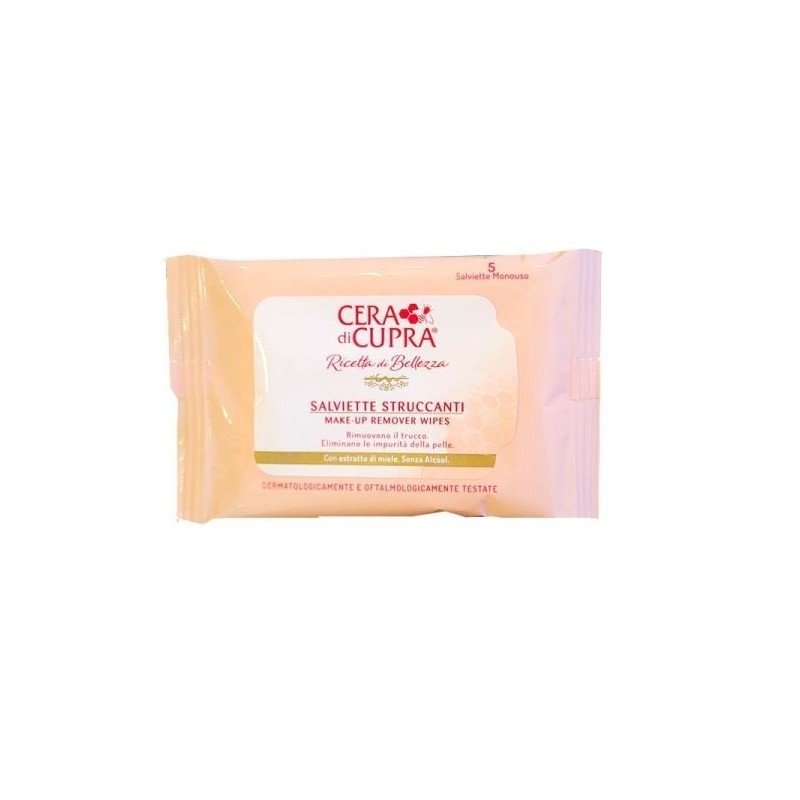 CERA DI CUPRA SALVIETTE STRUCCANTI 5 PZ