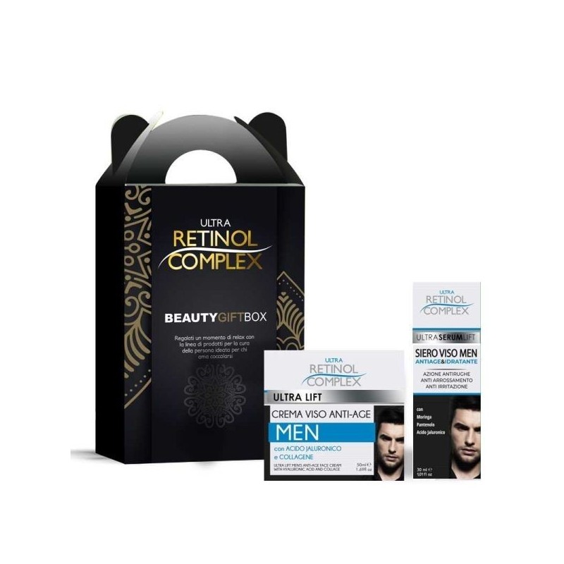 RETINOL COMPLEX BEAUTY BOX MAN SIERO+CREMA VISO