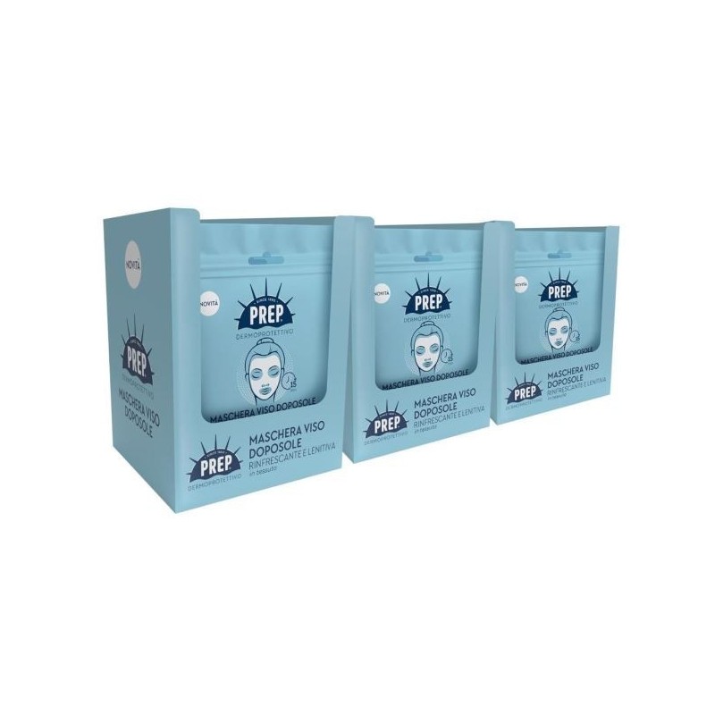 PREP MASCHERA VISO DOPOSOLE ALOE E A.IALURONICO 25 ML