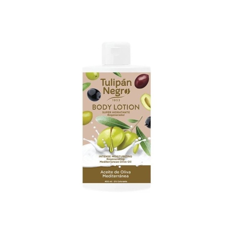 TULIPAN NEGRO CREMA CORPO OLIVA MEDITERRANEO 400ML