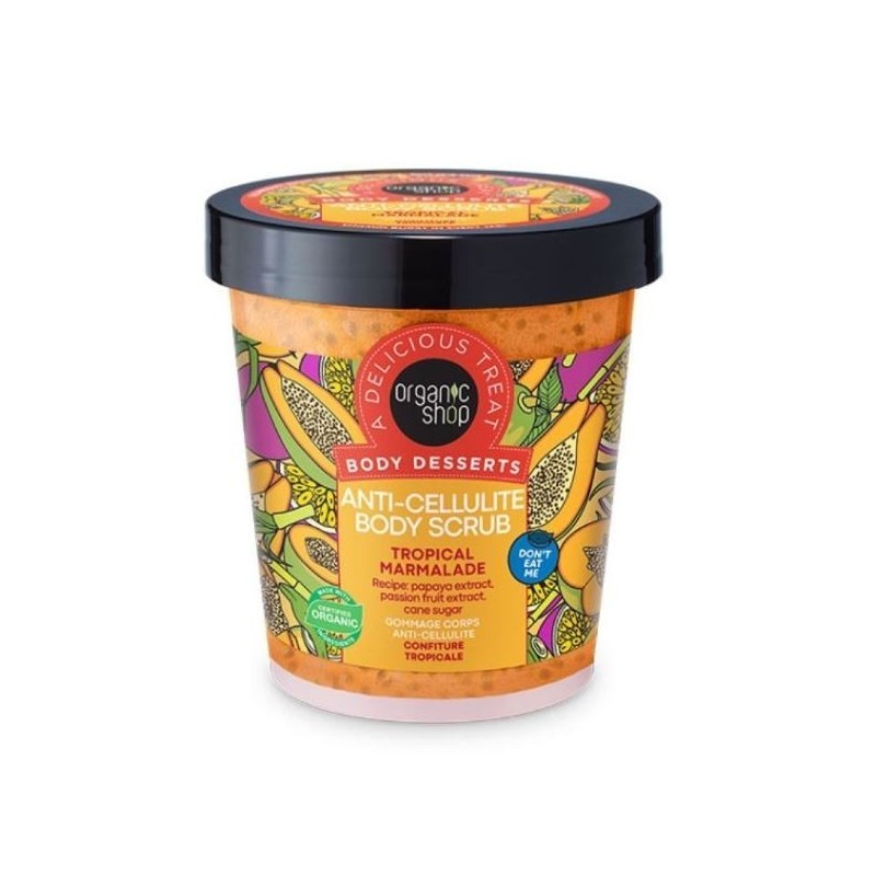 ORGANIC SHOP CREMA ANTICELLULITE TROPICAL SORBETTO 450ML