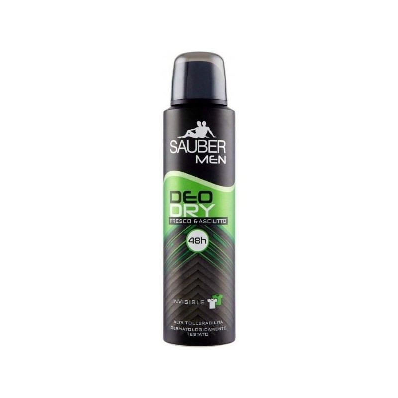 SAUBER MEN DEO SPRAY INVISIBLE DRY 150 ML