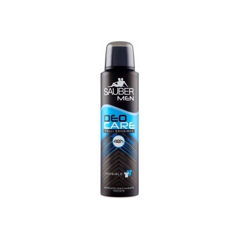 SAUBER MEN DEO SPRAY INVISIBLE CARE 150 ML