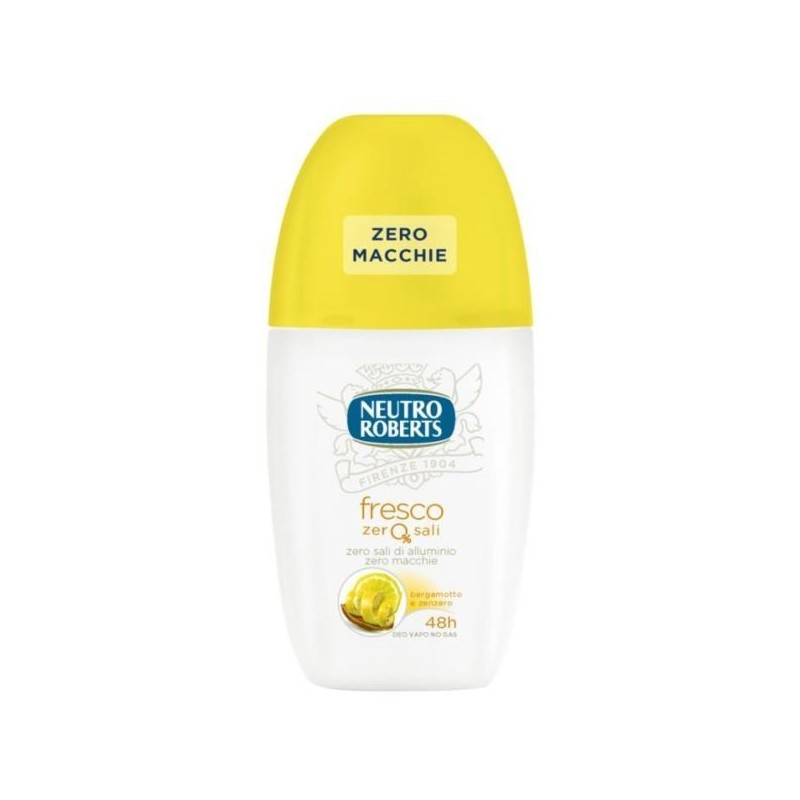 ROBERTS DEO VAPO FRESCO BERGAMOTTO/ZENZERO 75 ML