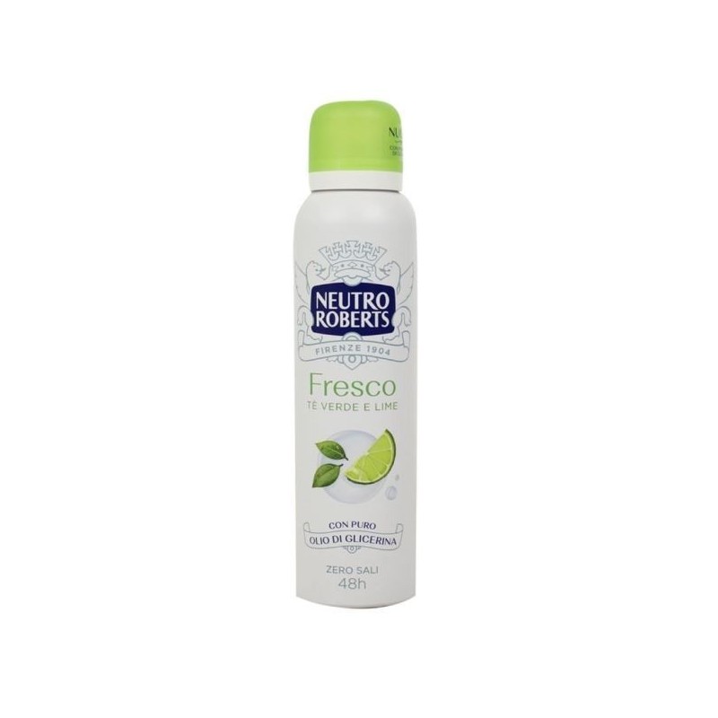 ROBERTS DEO SPRAY FRESCO TE' VERDE/LIME 150ML