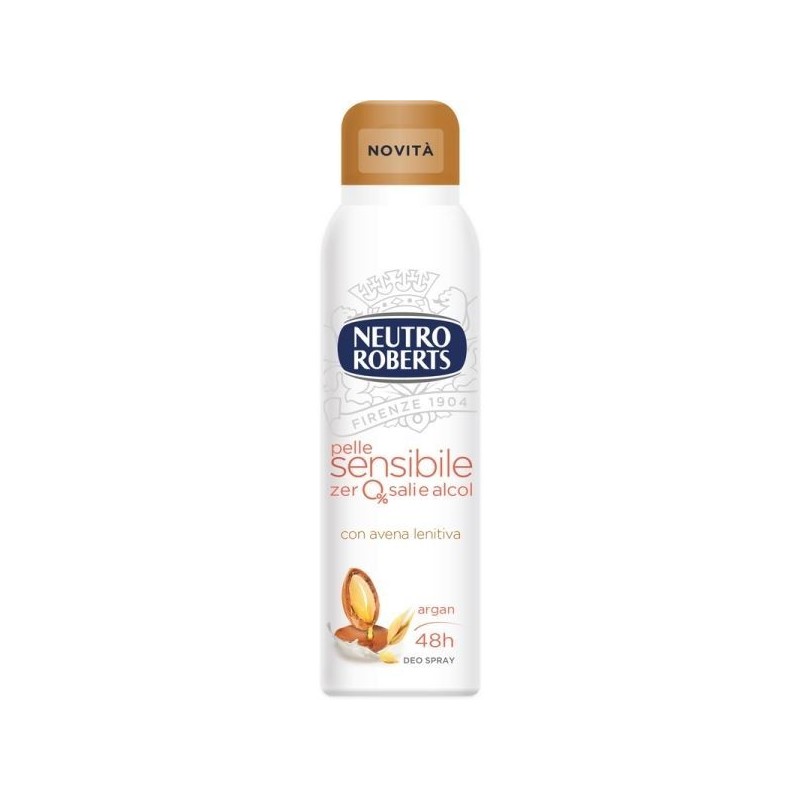 ROBERTS DEO SPRAY AVENA/ARGAN P.SENSIBILE 150 ML