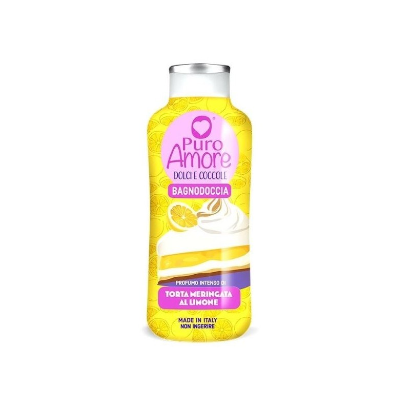 PURO AMORE BAGNODOCCIA TORTA MERINGATA LIMONE 650ML