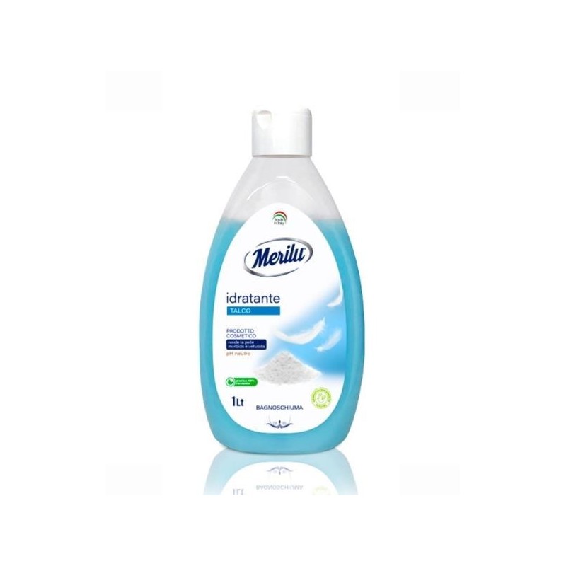 MERILU BAGNOSCHIUMA TALCO IDRATANTE 1 LT