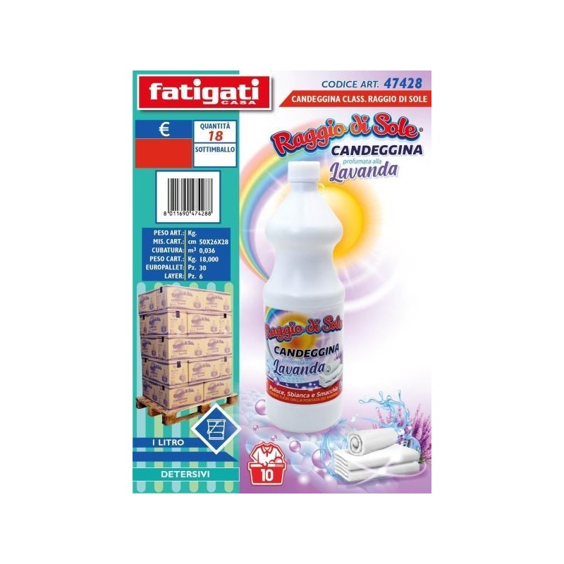 RAGGIO DI SOLE CANDEGGINA LAVANDA 1 LT