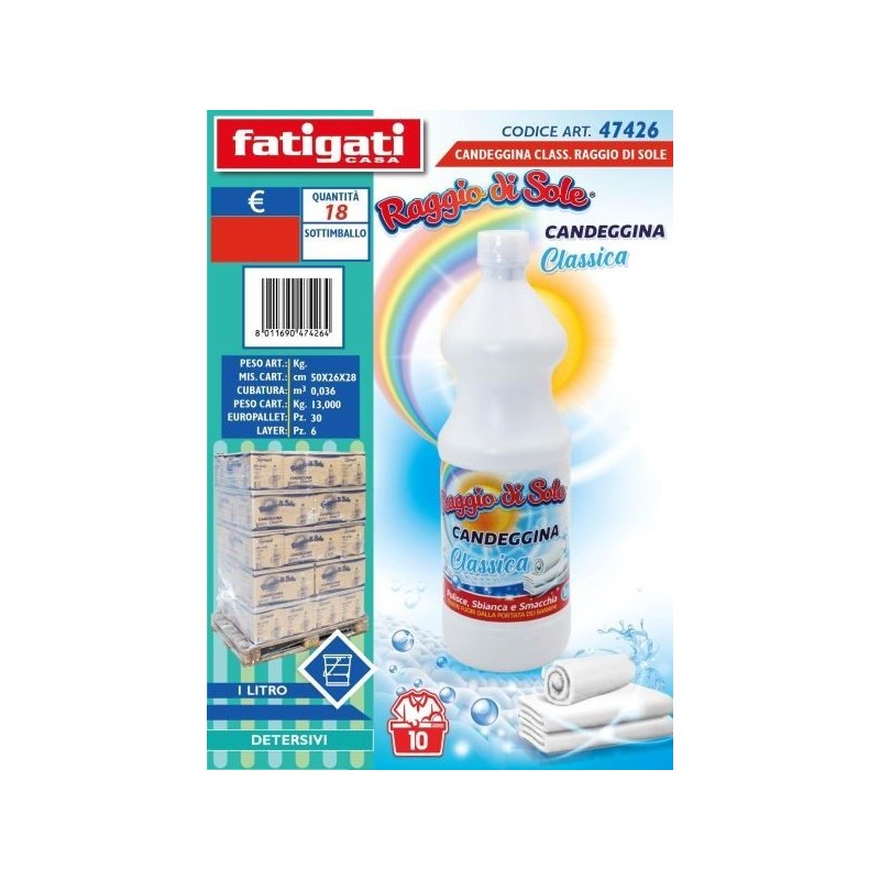 RAGGIO DI SOLE CANDEGGINA CLASSICA 1 LT