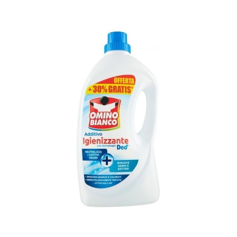 OMINO BIANCO ADDITIVO IGIENIZZANTE DEO+ 2,4 LT