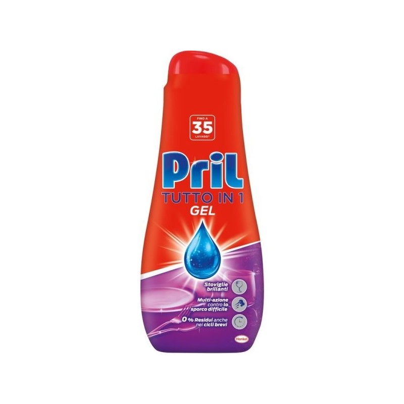 PRIL TUTTO IN 1 POWER GEL 630 ML