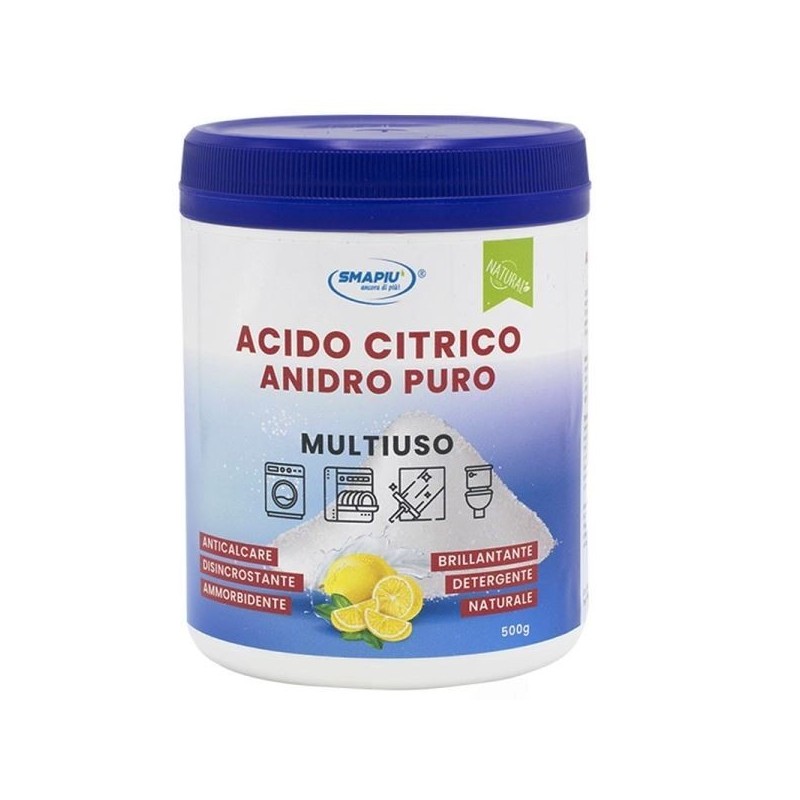 SMAPIU' ACIDO CITRICO 500 GR.