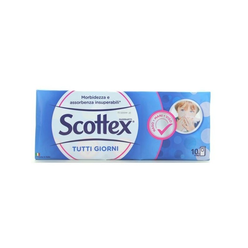 SCOTTEX FAZZOLETTI 10 PZ
