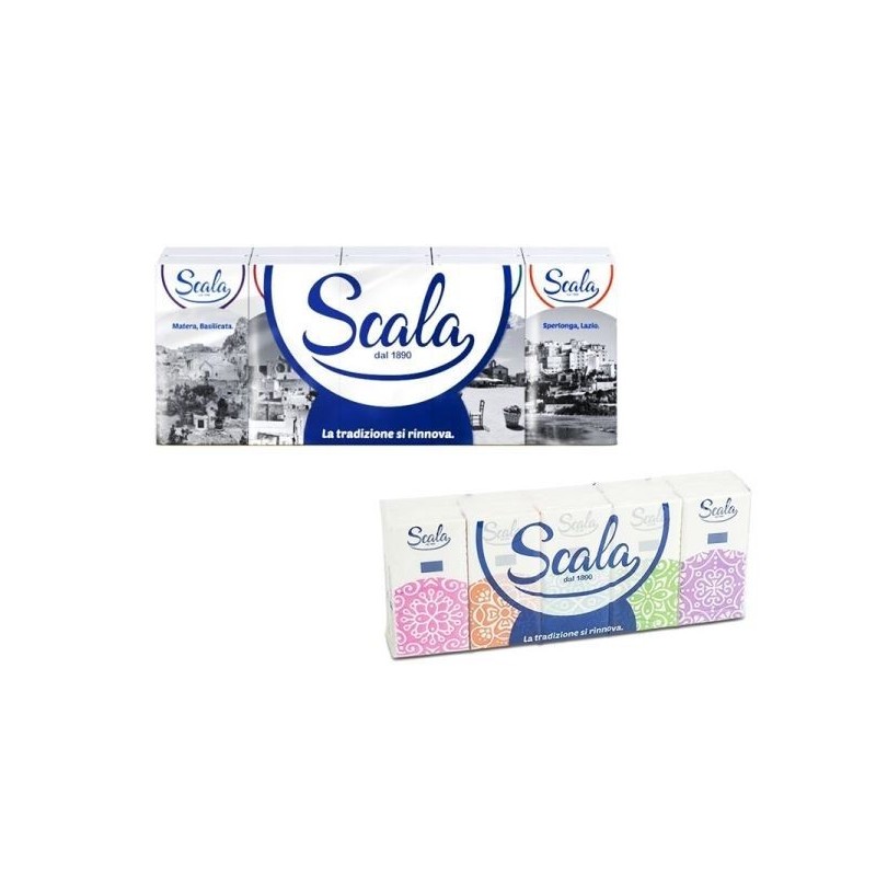 SCALA FAZZOLETTI 10 PZ 4V