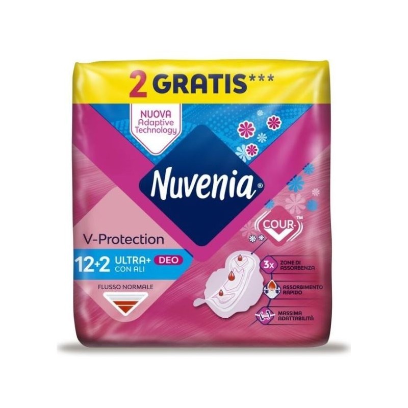 NUVENIA ULTRA+DEO FRESH CON ALI 12+2 PZ