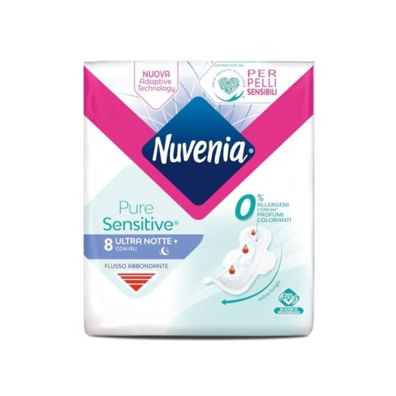 NUVENIA PURE SENSITIVE ULTRA NOTTE+ C/ALI 8PZ