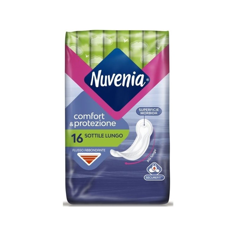 NUVENIA SOTTILE LUNGO FLUSSI ABBONDANTI 16PZ