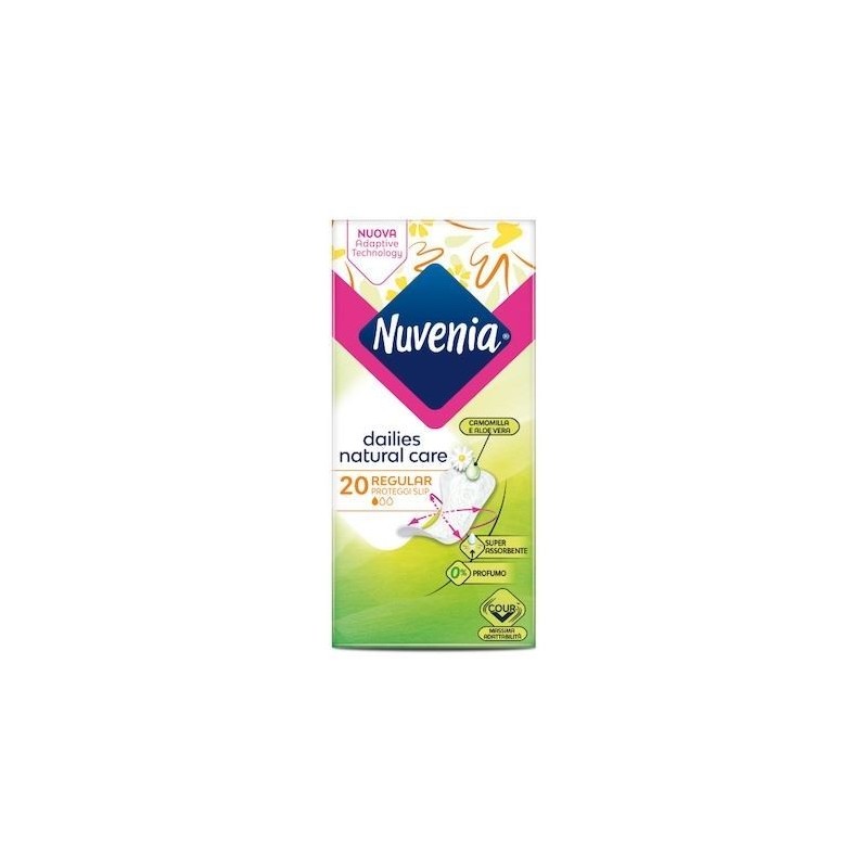 NUVENIA PROTEGGI SLIP NATURAL CARE NORMAL 20 PZ