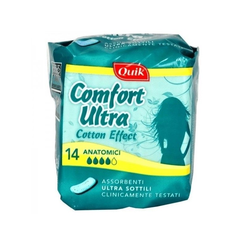 QUIK ASSORBENTE ULTRA ANATOMICO 14 PZ