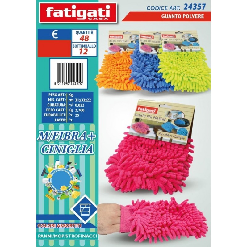 GUANTO POLVERE MICROFIBRA+CINIGLIA FATIGATI