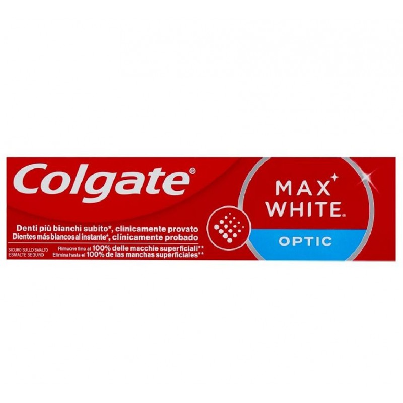 COLGATE DENTIFRICIO MAX WHITE OPTIC 75 ML