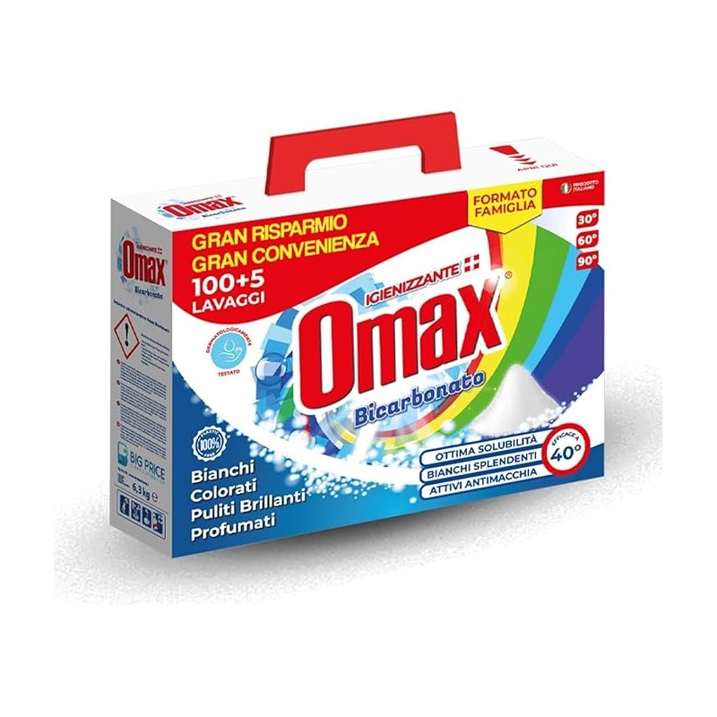 OMAX FUSTONE POLVERE 105 MIS BICARBONATO