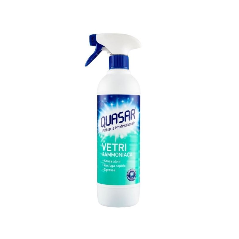 QUASAR SPRAY VETRI C/AMMONIACA 580ML