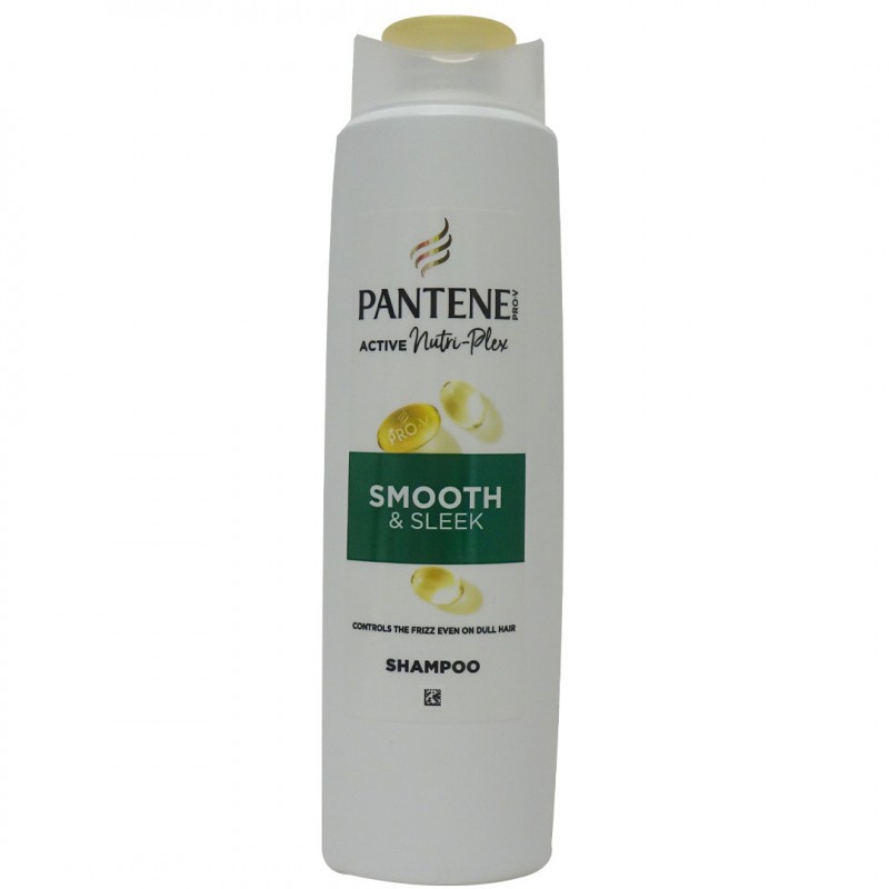 Pantene shampoo 325 ml. Smooth & sleek.