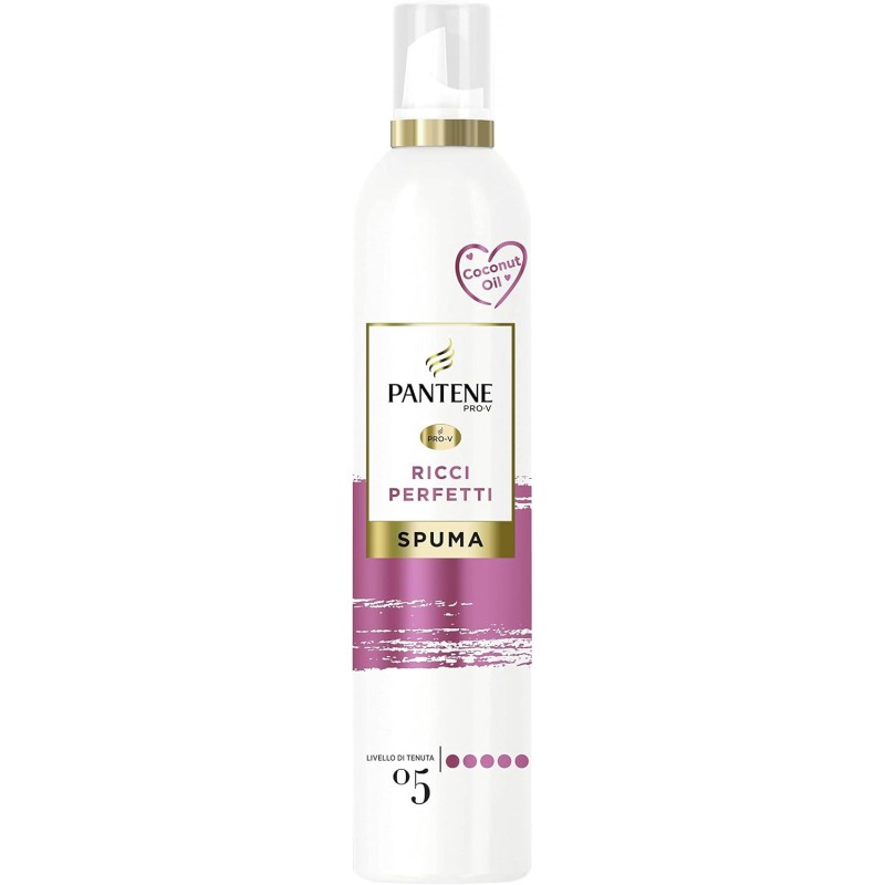Pantene Pro-V Spuma Ricci Perfetti Nutriente Termoprotettiva Con Olio Di Cocco 200ml