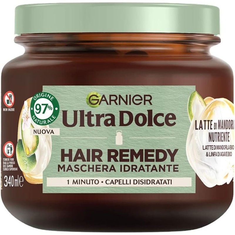 ULTRA DOLCE MASCHERA HAIR REMEDY LATTE DI MANDORLA 340 ML