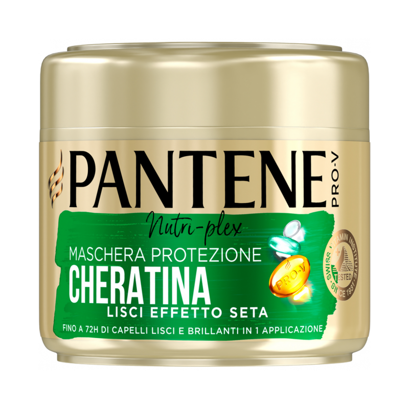 PANTENE MASCHERA CHERATINA EFFETTO SETA 300 ML