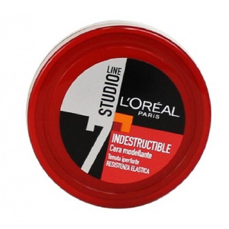 L'OREAL PARIS STUDIO LINE INDESTRUCTIBLE CERA MODELLANTE FISSAFFIO IPERFORTE 75 ML