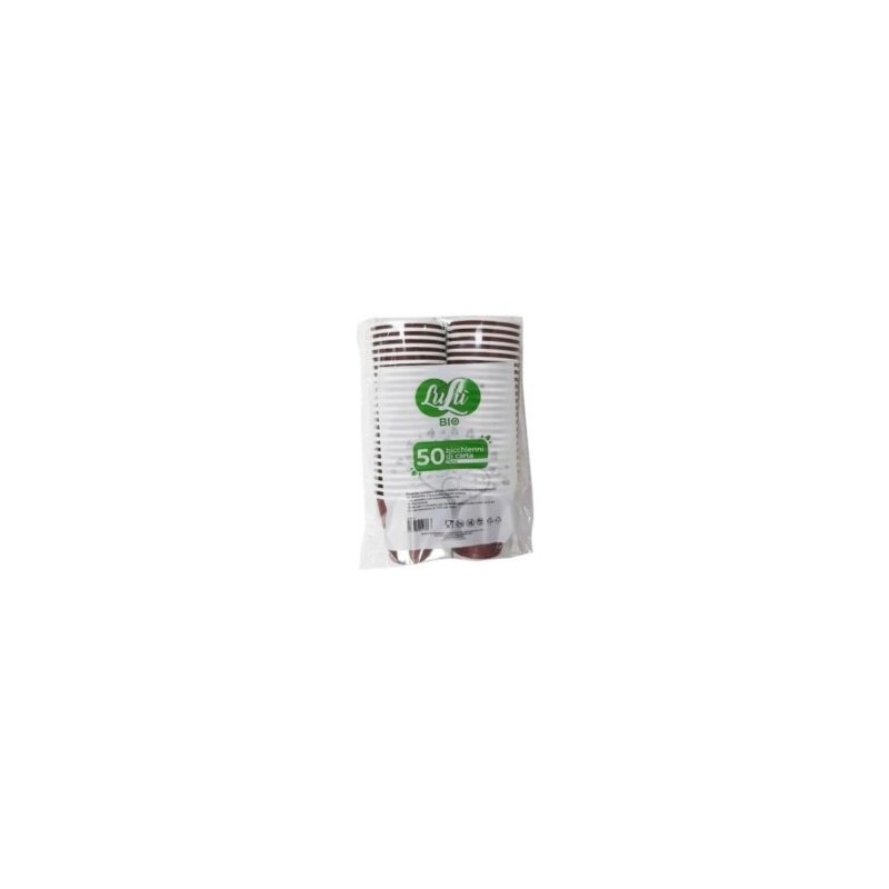 LULU BICCHIERINI DI CARTA 75ML 50PZ