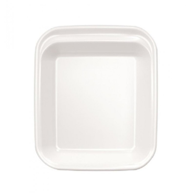GASTRONORM PIATTO BUFFET 1/8 BIANCO 16x13cm BORMIOLI