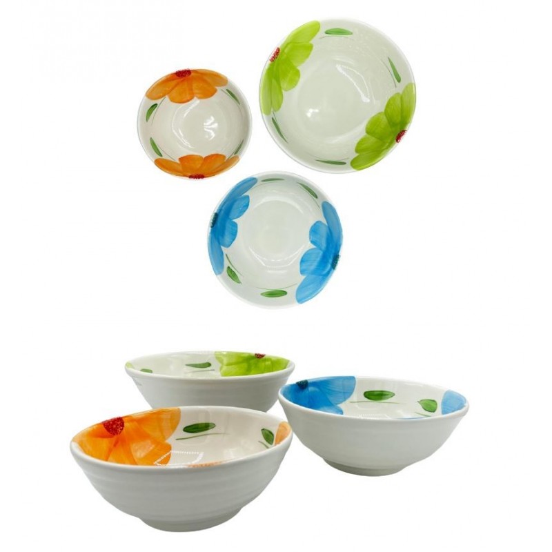 INSALATIERA CERAMICA A/3 da 18/21/24cm FIORONI FT