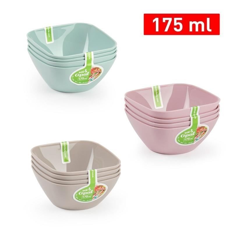 INSALATIERA PLA OPALE A/4 COPPETTA 175ml 128061A PF