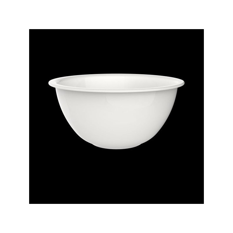 INSALATIERA VETRO EASY BIANCA TONDA 18cm M 120cl BORMIOLI