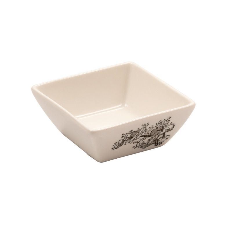 KERASIA COPPETTA QUADRATA 8,5cm LE COQ PORCELAINE
