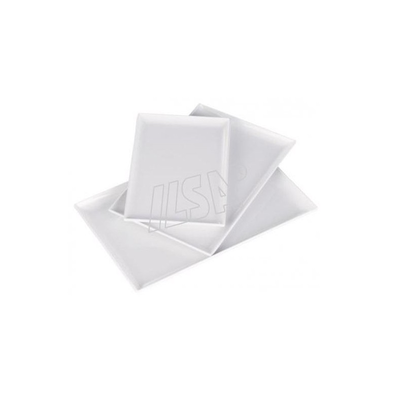 MELAMINA BIANCA VASSOIO RETT. 30x22cm E402912 ILSA