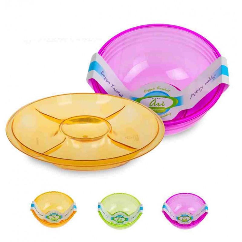 PIATTO ANTIPASTIERA PLA KRISTAL 20cm 078 DIG