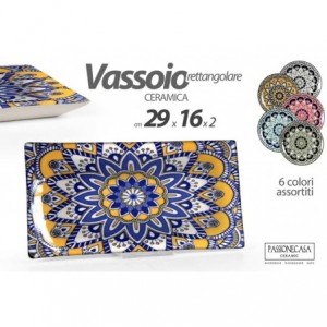 PIATTO CERAMICA DECORATO...