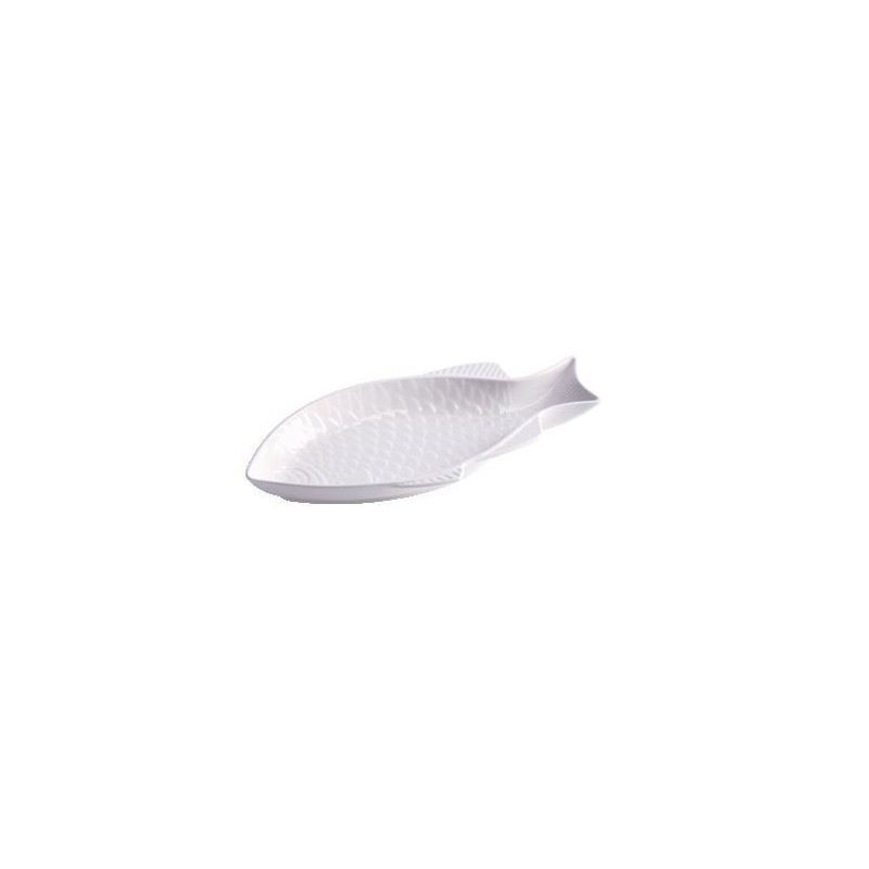 PIATTO CERAMICA FORMA PESCE 25,5x12cm 100969 AD