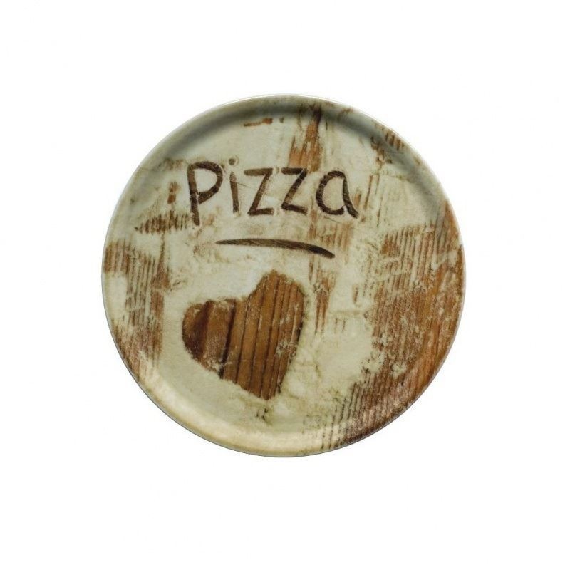 PIATTO PIZZA PORCELLANA 33cm FLOUR HEART SATURNIA