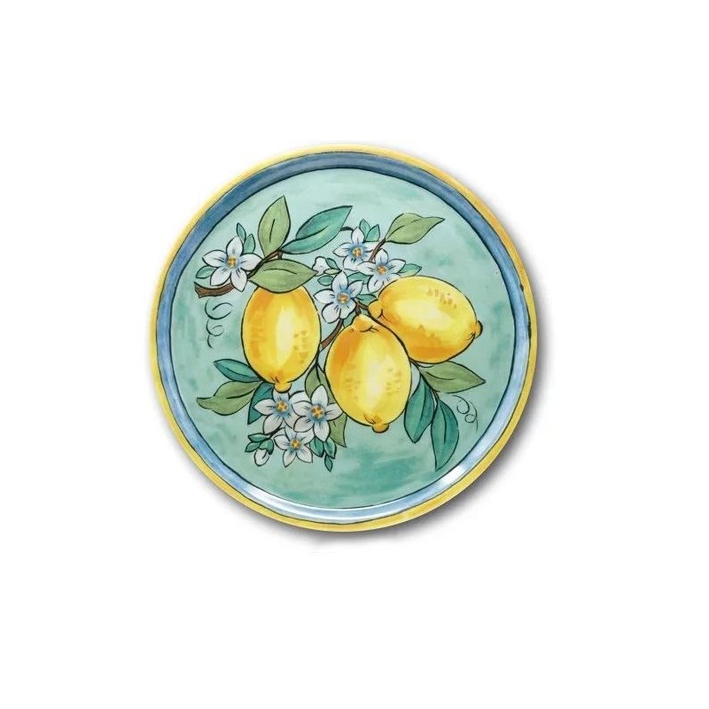 PIATTO PIZZA PORCELLANA 33cm LEMON SATURNIA