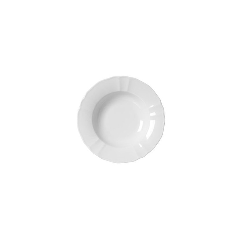 PIATTO PORCELLANA BIANCA TOP TILDE FONDO 23cm F1242