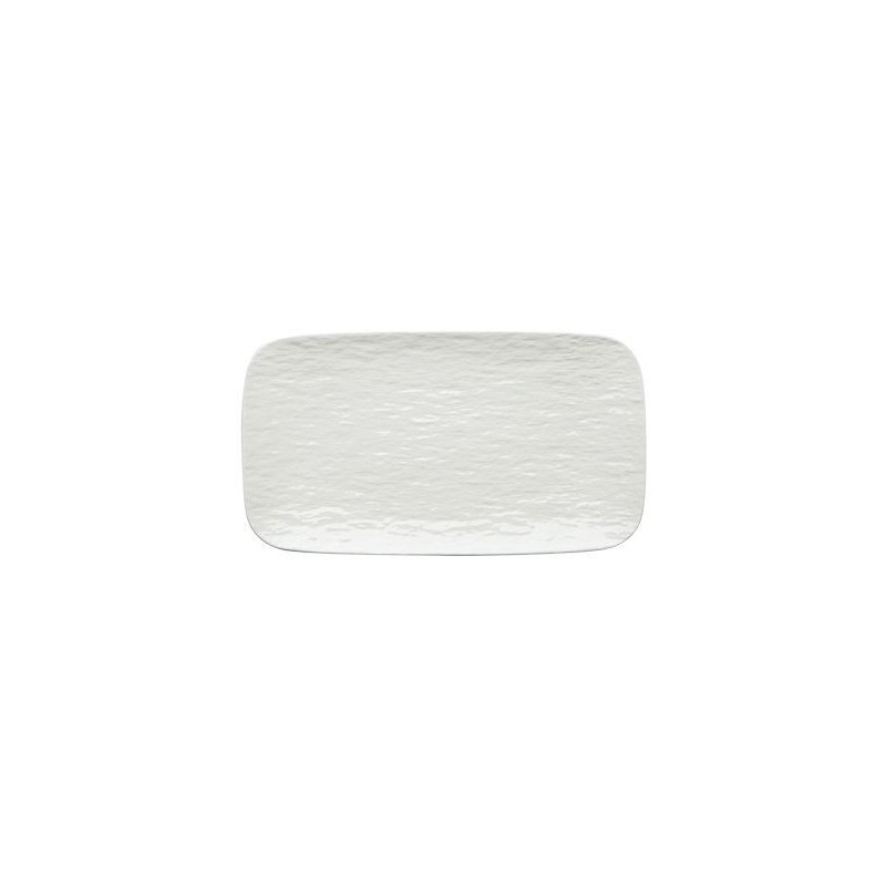 PIATTO PORCELLANA BIANCA TOP TOUCH ME RETT.24x13cm F1283